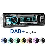 Digitaler Radioempfang: DAB+ Radio Tuner integriert + inklusive DAB+ Antenne