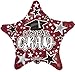Star Shape Graduation Balloons School Colors - 5 Count (MAROON)