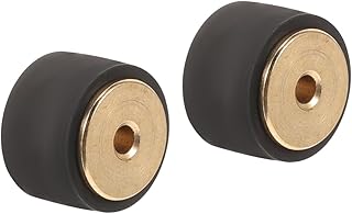 Milisten 2 Peças Gravador De Polia De Pressão Axial Rolo De Pressão Máquina De Fita Cassete Gravador De Rolo De Pressão Manutenção Rolo De Pressão Gravador De Cassete Gravador De Fita