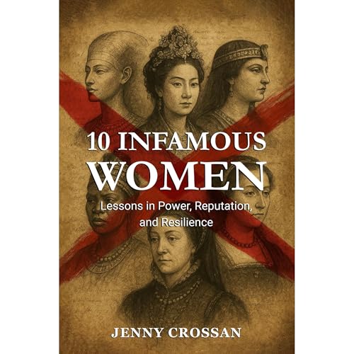 10 Infamous Women Audiolibro Por Jenny Crossan arte de portada