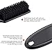 Patelai 12 Pcs Barber Clipper Brush Blade Trimmer Cleaning Brush for Fades Nail Neck Duster Manicure Salon(12,Black)