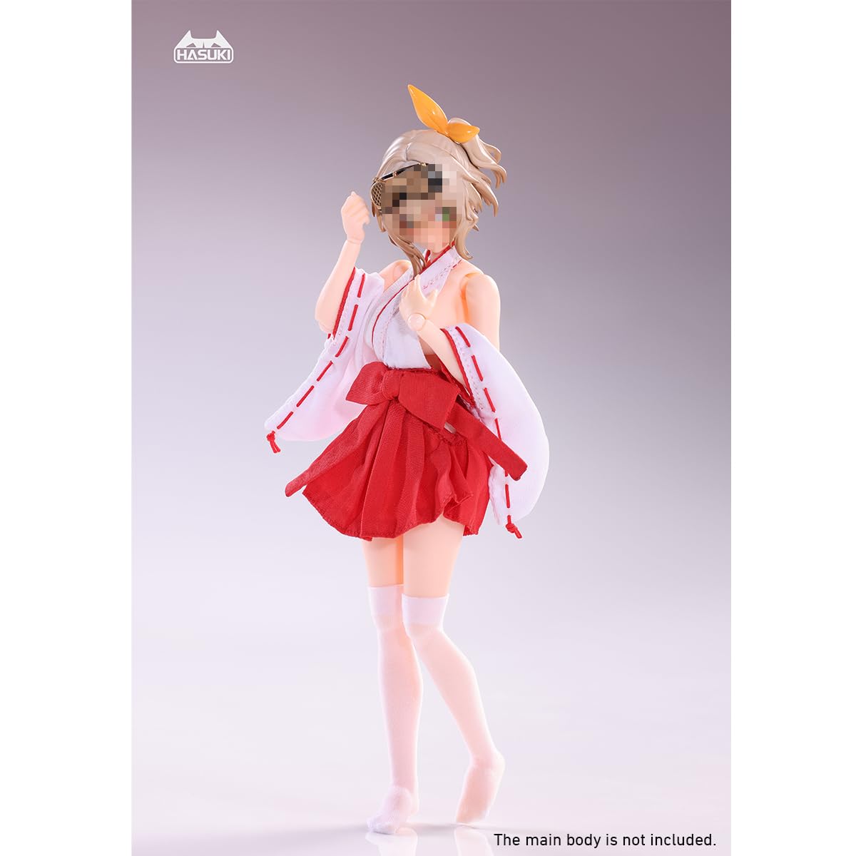 Amazon.co.jp: HiPlay HASUKI 1/12 巫女服 CS019 女性 フィギュア用 服
