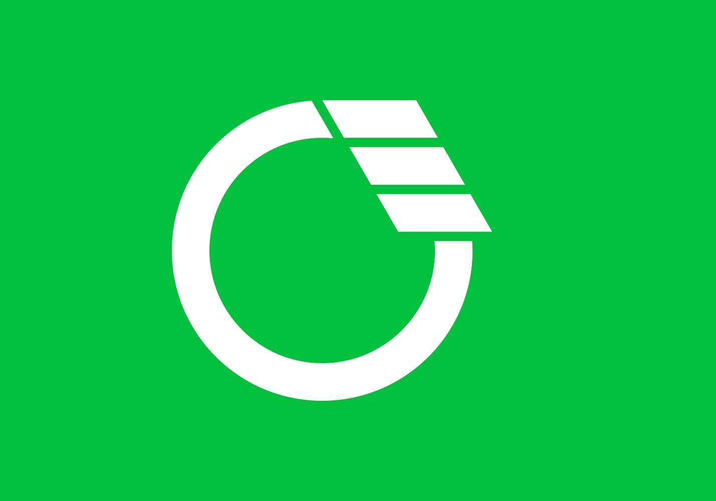Drapeau Large Minowa de Nagano format normal pour decoration et evenements