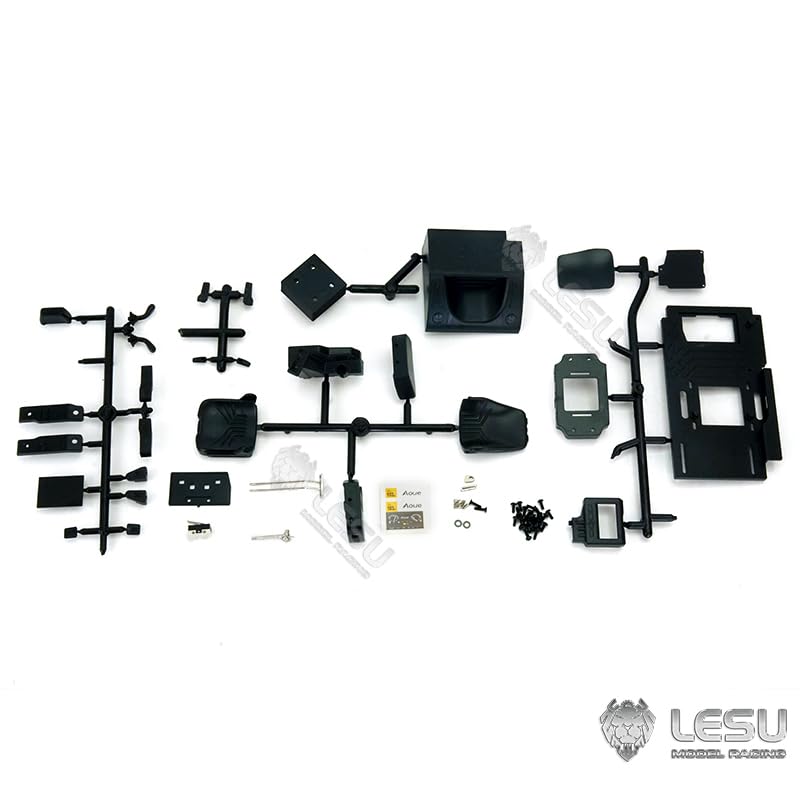 Cabine Décorative LESU Pour Pelle Hydraulique RC - Échelle 1/14 - Réf C374 - Neuf