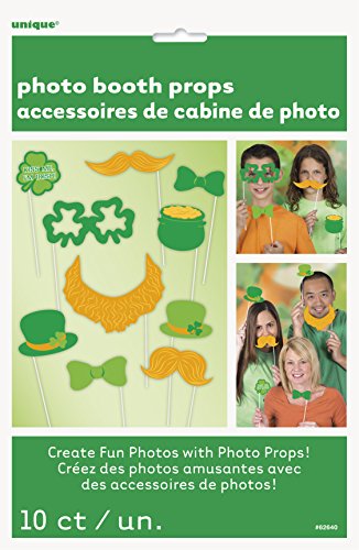 Unique St. Patrick's Day Photo Booth Props, Assorted, Multicolor
