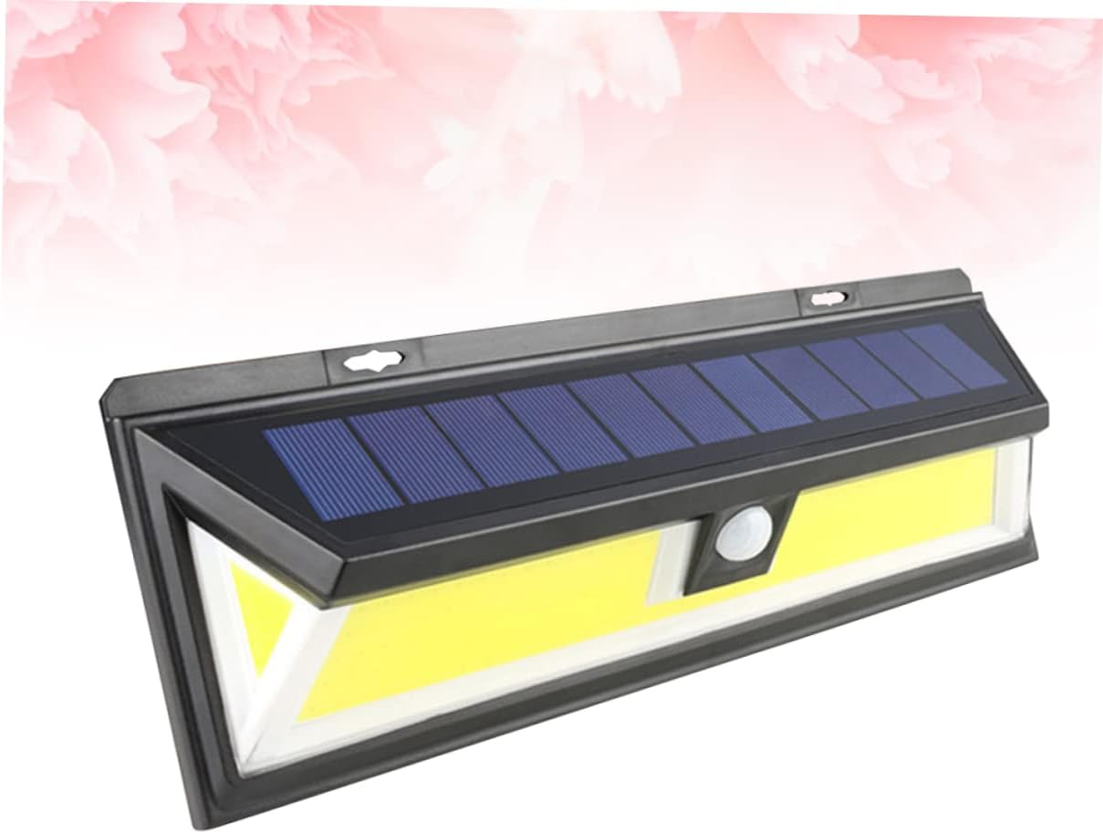 Diagram showing the dimensions of the COHEALI Outdoor Solar Wall Light
