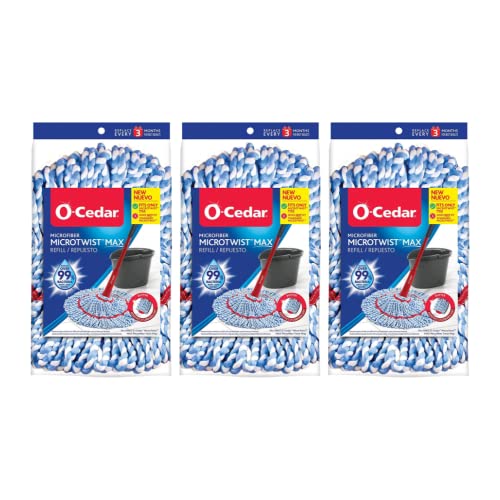 Image of O-Cedar MicroTwist Microfiber Twist Mop Refill (Pack of 3)