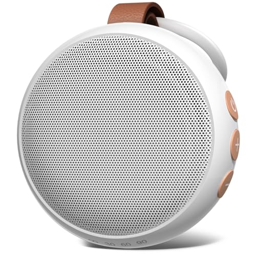 Image of Mini White Noise Machine Sound Machine with 30 Soothing Sounds 32 Volume Levels Baby Portable Sleep Soother Rechargeable Travel Sound Therapy Pink Brown Noise Sleep Machine for Kid Adult