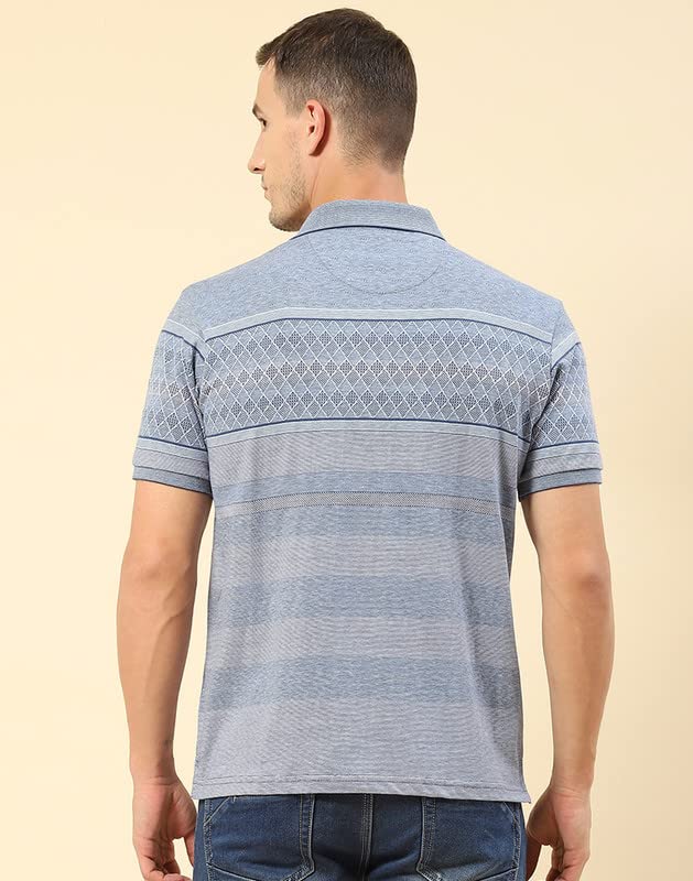 Image of Monte Carlo Striped Men T-Shirt(223060228)