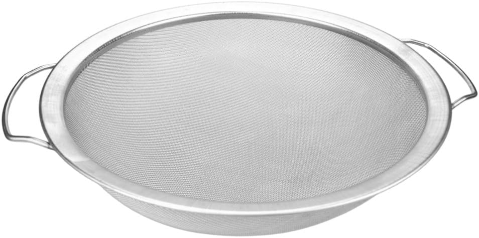 Fine Mesh Stainless Steel Bucket Filter Screen for 5 Gallon Buckets, Suitable for Filtering Paint, Rice, Honey, and Aquarium Cleaning