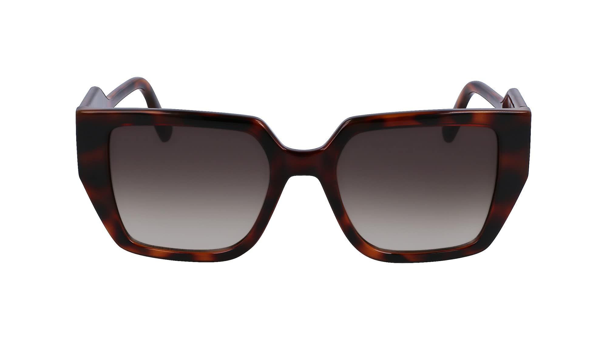 Karl Lagerfeld Women's Multicolor Sunglasses, One Size, Rectangular Acetate Sunglasses