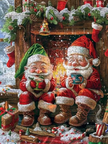 Puzzle 6000 Piezas Navidad en Invierno Rompecabezas Adultos FNKL7-261