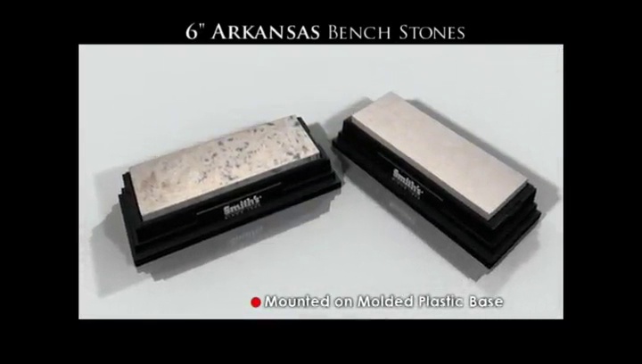 Smith's MBS6 6” Natural Arkansas Bench Stone – General Purpose