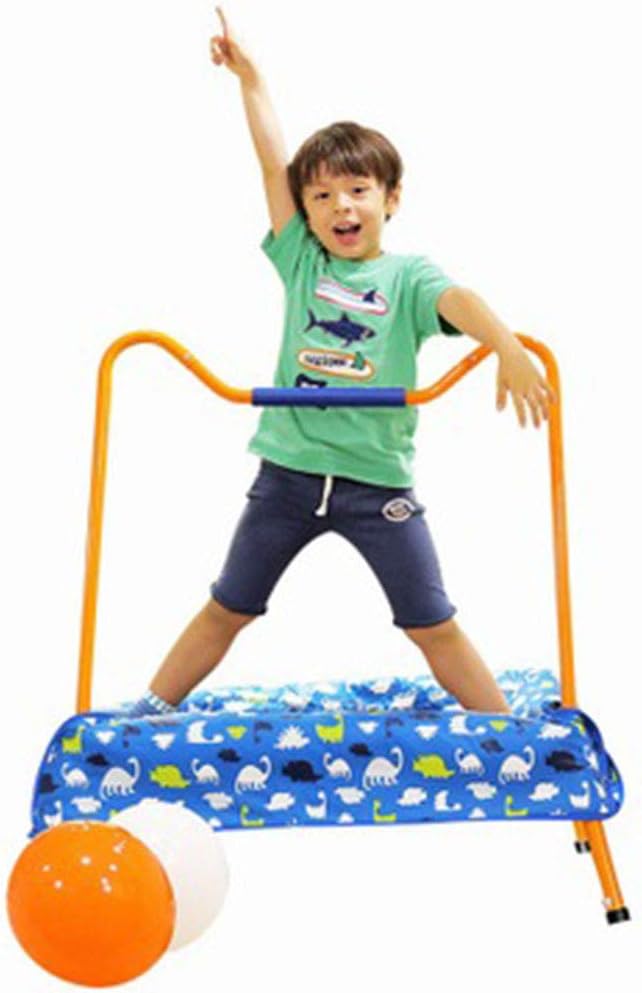 trampolino per bambini con maniglia