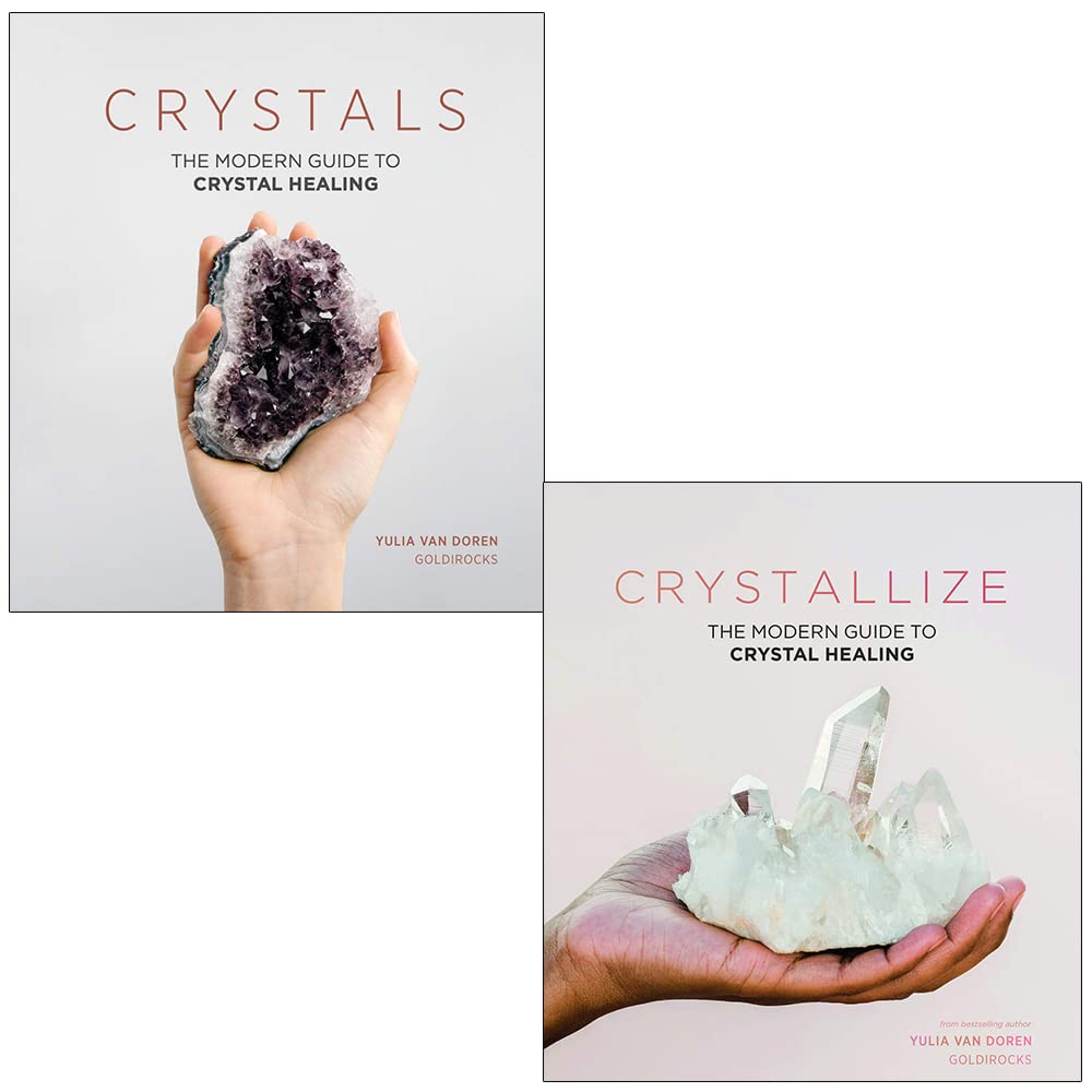 Yulia Van Doren Collection 2 Books Set (Crystals, Crystallize) Hardcover – 25 Jan. 2022