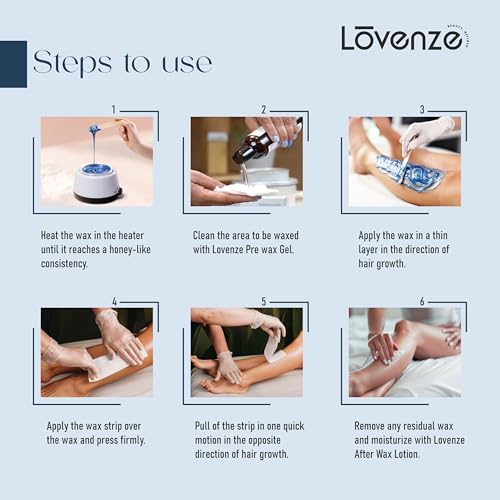 Image of Korean Glass Liposoluble Gel Wax for Hair Removal, Natural Ingredients, Full Body Use, Great for Sensitive Skin | Get 50ml Pre Cleanser & Post Oil & 5 Pcs spatula Free