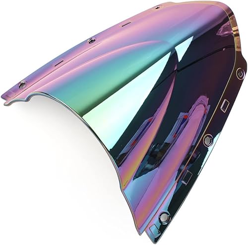 Miniatura 4 de GZYF Parabrisas delantero de motocicleta para Kawasaki Ninja ZX10R 2021 2022 2023, iridio oscuro