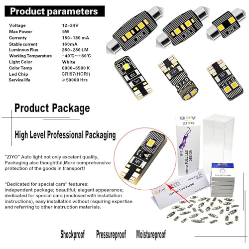 Kit Luces LED Interior para Mercedes Benz R Clase W251 2006-2018 miniatura 5