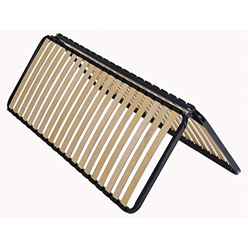 Avenue Literie Cadre à Lattes Pliable 2x70x190