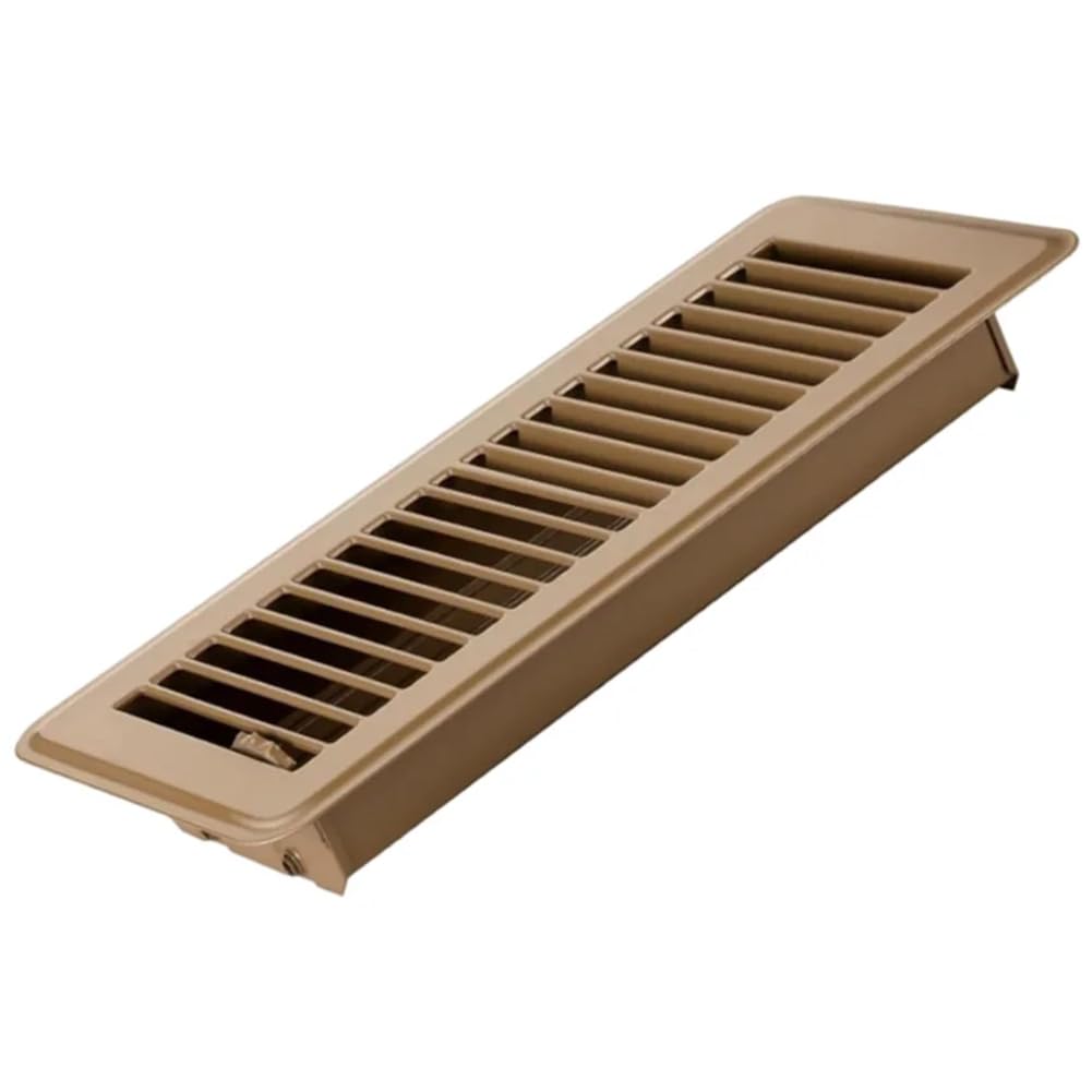 Ijsdnvjndx As Shown Air Vent Registers 4X10 Inch Iron Floor Vents High-Efficiency Air Cover For Home Rv
