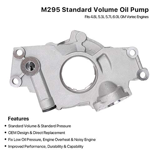 image for MNJWS Standard Volume Oil Pump Replacement - Compatible with 4.8L 5.3L