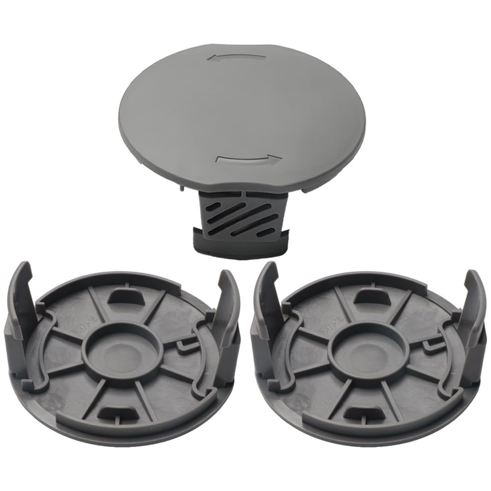 3 Pieces Trimmer Spool Cover Compatible with Bosch EasyGrassCut 18-26/18-230/18-260, F016F05320 Replacement Spool Cap Cover
