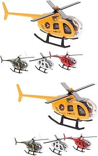 Didiseaon 8 Peças Modelo De Avião Infantil Brinquedo Avião Decoraciones Para Salas De Casa Crianças Helicóptero Brinquedo Meninos Brinquedos Decoração Infantil Kidcraft Playset Adorno De