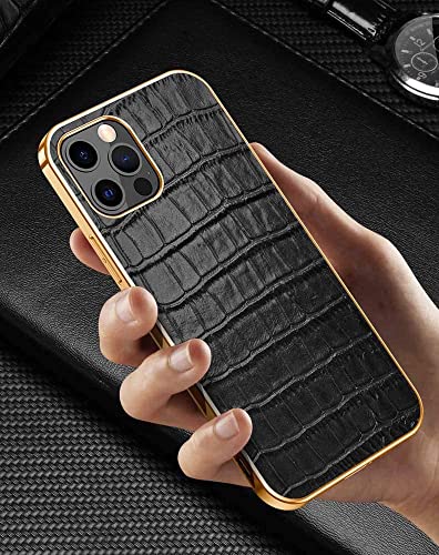 Coque iPhone 11 Pro verte crocodile idéale pour le quotidien