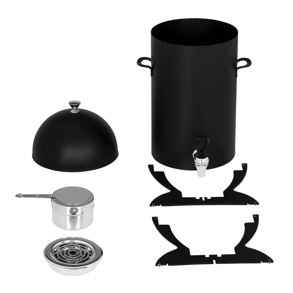 GGM Gastro | HDG1S | Dispensador de bebidas calientes - 5 litros - Negro