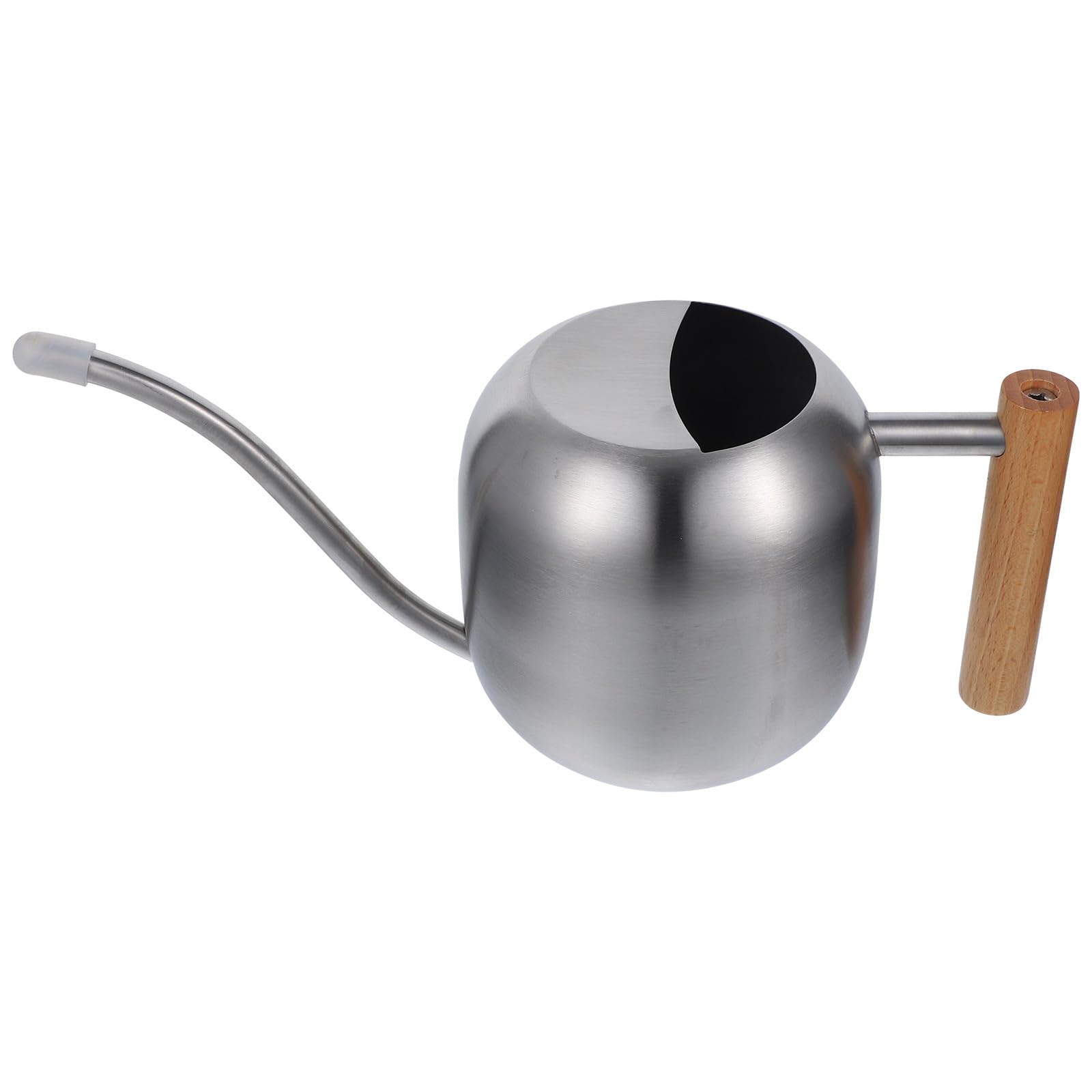 Yardwe Regadera De Mango De Madera para Flores y Suculentas Resistente y Duradera