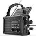 ROCAM 12000mAh Notfallradio mit Kurbel und Solar, Camping Radio mit AM/FM