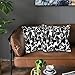 HqteK Black Camo Throw Pillow Cover Cute Monkey Square Pillowcase Set of 2 Breathable Cotton Linen Pillowcase Double Sided Printing Classic Decor Cushion Case Decorative for Sofa Bed Car 18