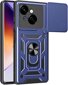 Coverzone Tecno Spark Go 1 2025 ile Uyumlu PhoenixShield S rg l  Kamera Korumal  Kapak, Tam Koruma Manyetik Vega Kapak K l f