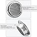 Termination Cap Mesh Screen Vent Cover, Furnace and Roof Vent Cap, Stainless Steel Wire Round Exhaust Pipe Cover End for Kitchen and Bathroom(100mm)
