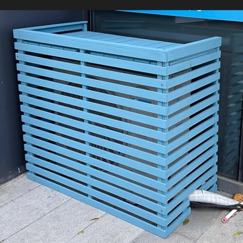 Cache-climatiseur 4 panneaux pour masquer les blocs techniques et bloquer les regards - 8
