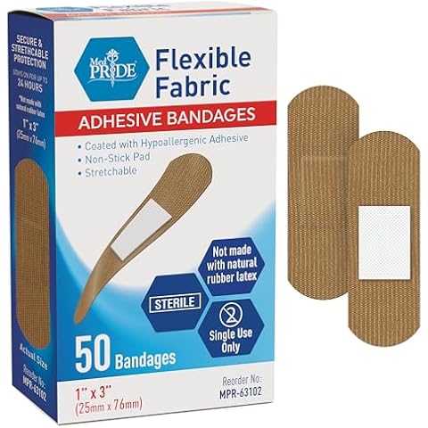MED PRIDE Sterile Fabric Bandages Cover