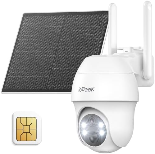 Telecamera 4G Solare 2K Con Pannello E Batteria 10400mAh – PTZ 360° Per Esterno, Caccia E Camping - 3