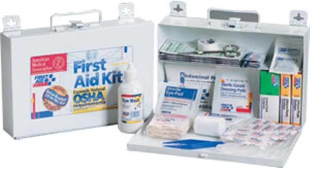 First Aid Only Bulk Kit with Face Shield, 3.65 Pound