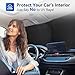 ARANA Car Windshield Sun Shade 2 Piece丨240T Thickened Front Window Sunshades Blocking 99% UV & Heat丨2025 Upgrade Sun Visor Keeps Car Cool丨Universal Fit for Sedan, SUV, Truck, Medium 31