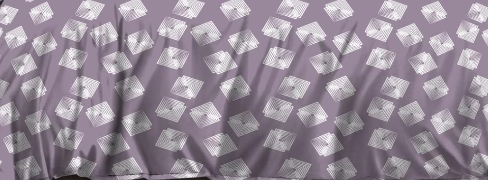 Image of Cotton Bedding Set King Size| 300 TC Double Bed Duvet Cover with Zipper (90x100 in), Double Bed Fitted Bedsheet (72x78+10 in Depth), 2 Pillow Covers (18x28 in) |Warm|DBC 052|Purple Box