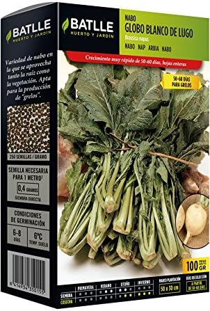 Semillas Batlle - Nabo Grelos Blanco de Lugo 100g