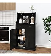 Amazon｜HOLTICO(ホルティコ) 食器棚 レンジ台 キッチン収納 レンジ棚