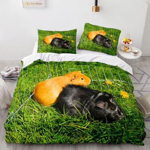 Housse de couette decoration anniversaire motif hamster original