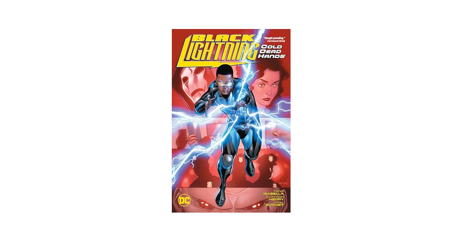 アメコミ・英語　BLACK LIGHTNING:COLD DEAD HANDS Amazon.com: Black Lightning: Cold Dead Hands: 9781401275150