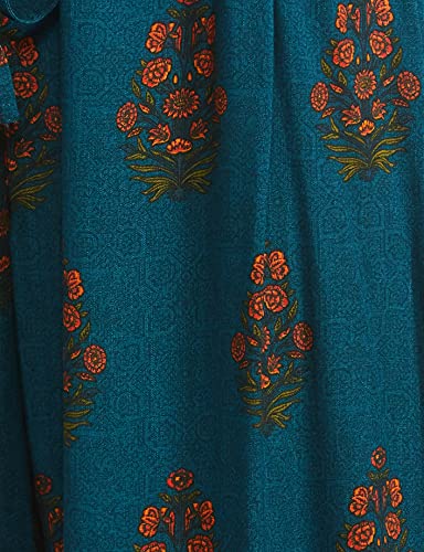 Image of BIBA Cotton Printed Straight Casual Palazzos