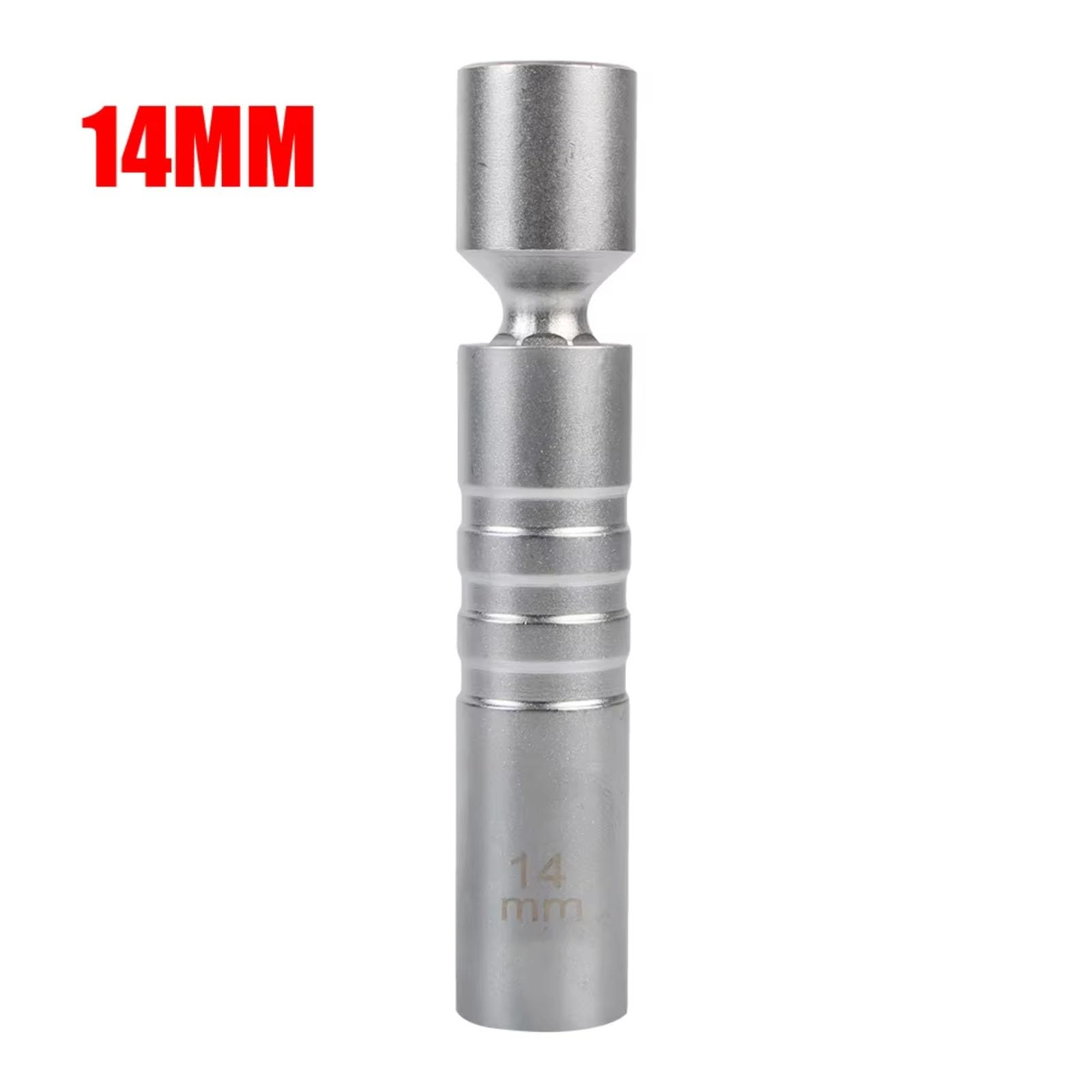 Chiave Flessibile Candela 14Mm Adattatore Presa Corrente Chiave Flessibile Magnetica Strumenti Riparazione Automatica Compatibile con BMW Chiave Candela Set