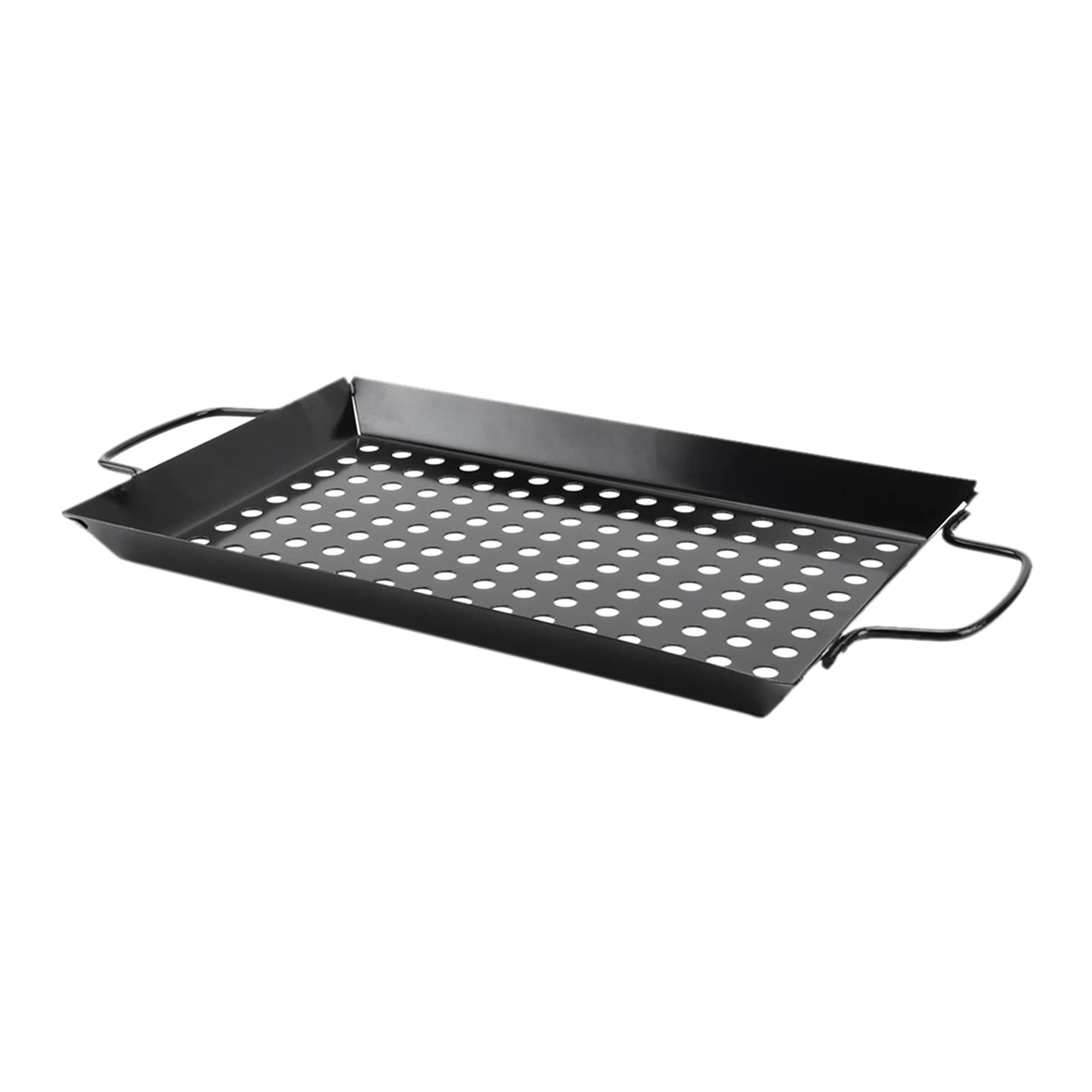 P Prettyia BBQ Grill Tray Non-Stick BBQ Grill Stove Grill Pans for Outdoor Cooking