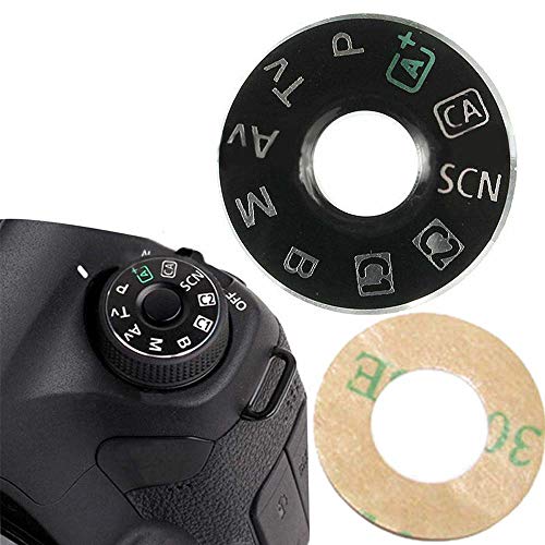 Cubierta Superior del Selector de Modo, Placa de Interfaz y Tapa de Repuesto para Cámara Canon EOS 6D miniatura 5