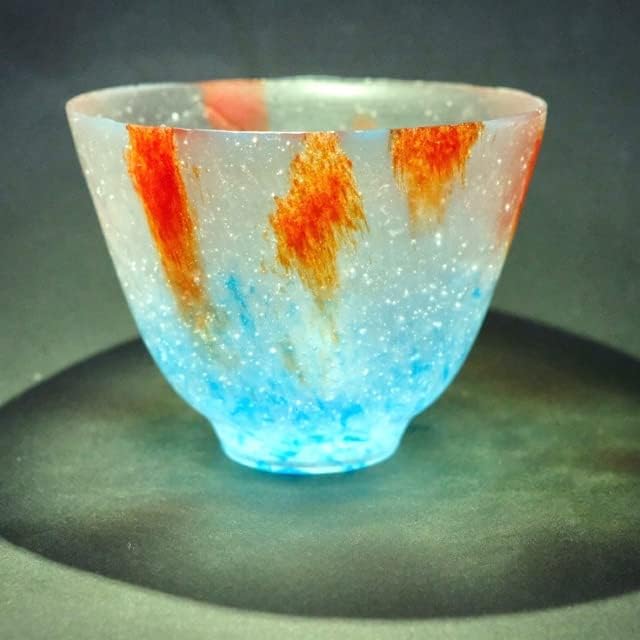 陶芸家 作家物 森陶岳 グイノミ 備前 ぐい呑 酒器 酒杯 平成6年寒風大