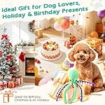 Fuufome Squeaky Plush Dog Toys, Soft Fabric Toys for Puppy, Small and Medium Dogs, Interactive Daily Companionship Training Reward Birthday Gift - Image 6